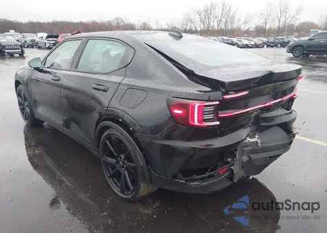 2022 Polestar 2 Long Range Dual Motor z USA, uszkodzony, nr VIN LPSED3KA0NL052549